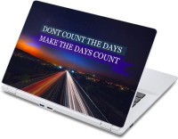 ezyPRNT Make the days Count (13 to 13.9 inch) Vinyl Laptop Decal 13   Laptop Accessories  (ezyPRNT)