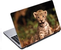 ezyPRNT Cute Baby Panther Wildlife (14 to 14.9 inch) Vinyl Laptop Decal 14   Laptop Accessories  (ezyPRNT)