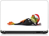 View VI Collections FROG IN SLEEP pvc Laptop Decal 15.6 Laptop Accessories Price Online(VI Collections)
