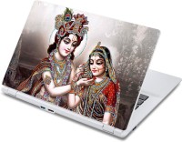 ezyPRNT Radha Krishna Couple (13 to 13.9 inch) Vinyl Laptop Decal 13   Laptop Accessories  (ezyPRNT)