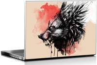 Seven Rays Wolf Vinyl Laptop Decal 15.6   Laptop Accessories  (Seven Rays)