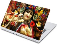 ezyPRNT Bhagwan Krishna (13 to 13.9 inch) Vinyl Laptop Decal 13   Laptop Accessories  (ezyPRNT)