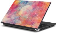 ezyPRNT Multicolor White Dotted Pattern (15 to 15.6 inch) Vinyl Laptop Decal 15   Laptop Accessories  (ezyPRNT)