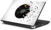 ezyPRNT DJ Disc Music G (15 to 15.6 inch) Vinyl Laptop Decal 15   Laptop Accessories  (ezyPRNT)