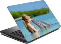 meSleep Dolphin LS-24-109 Vinyl Laptop Decal 15.6   Laptop Accessories  (meSleep)