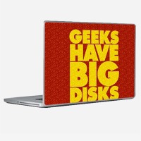 View Theskinmantra Secret About Geeks Laptop Decal 14.1  Price Online