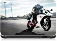 View VI Collections BIKE RACE PVC Laptop Decal 15.6 Laptop Accessories Price Online(VI Collections)