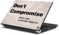 ezyPRNT Don’T Compromise Steve Jobs Quote (13 to 13.9 inch) Vinyl Laptop Decal 13   Laptop Accessories  (ezyPRNT)