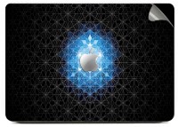 Swagsutra Blue Glow Vinyl Laptop Decal 15   Laptop Accessories  (Swagsutra)