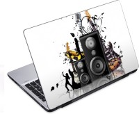 ezyPRNT Loud Speakers Music L (14 to 14.9 inch) Vinyl Laptop Decal 14   Laptop Accessories  (ezyPRNT)