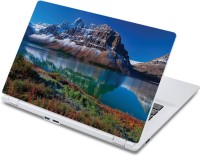 ezyPRNT The Chilly Snowy Mountains Nature (13 to 13.9 inch) Vinyl Laptop Decal 13   Laptop Accessories  (ezyPRNT)