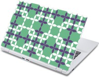 ezyPRNT Green Background Pattern (13 to 13.9 inch) Vinyl Laptop Decal 13   Laptop Accessories  (ezyPRNT)