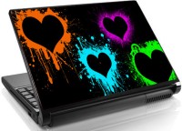 Theskinmantra Heart Splash Skin Vinyl Laptop Decal 15.6   Laptop Accessories  (Theskinmantra)
