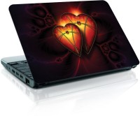 Shopmania Two Heart Vinyl Laptop Decal 15.6   Laptop Accessories  (Shopmania)