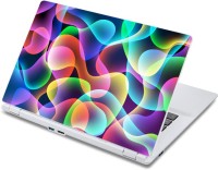 ezyPRNT Multicolor Abstract Line Pattern (13 to 13.9 inch) Vinyl Laptop Decal 13   Laptop Accessories  (ezyPRNT)
