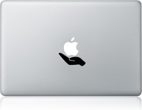 Clublaptop Sticker Apple In Hand 11 inch Vinyl Laptop Decal 11   Laptop Accessories  (Clublaptop)