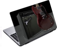 ezyPRNT Guitar Musical Instrument Music I (14 to 14.9 inch) Vinyl Laptop Decal 14   Laptop Accessories  (ezyPRNT)