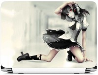 FineArts Anime Camera Girl Vinyl Laptop Decal 15.6   Laptop Accessories  (FineArts)