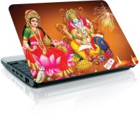 Shopmania Laxmi ganesh Vinyl Laptop Decal 15.6   Laptop Accessories  (Shopmania)