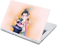 ezyPRNT Lord Ganesh (13 to 13.9 inch) Vinyl Laptop Decal 13   Laptop Accessories  (ezyPRNT)
