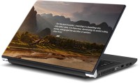 ezyPRNT Travel and Tourism Aldous Huxlay Quote (15 to 15.6 inch) Vinyl Laptop Decal 15   Laptop Accessories  (ezyPRNT)