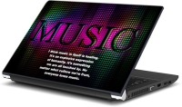 ezyPRNT Music Lovers and Musical Quotes L (15 to 15.6 inch) Vinyl Laptop Decal 15   Laptop Accessories  (ezyPRNT)