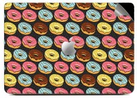 Swagsutra Donut Lover Vinyl Laptop Decal 15   Laptop Accessories  (Swagsutra)