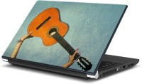 ezyPRNT Guitar Musical Instrument Music U (15 to 15.6 inch) Vinyl Laptop Decal 15   Laptop Accessories  (ezyPRNT)