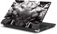 ezyPRNT Muscular Back View Body Builder (15 to 15.6 inch) Vinyl Laptop Decal 15   Laptop Accessories  (ezyPRNT)