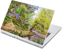 ezyPRNT Beautiful Forest Habitat Nature Art & Painting (13 to 13.9 inch) Vinyl Laptop Decal 13   Laptop Accessories  (ezyPRNT)