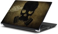 ezyPRNT Skull and Abstract E (15 to 15.6 inch) Vinyl Laptop Decal 15   Laptop Accessories  (ezyPRNT)