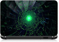 VI Collections GREEN RAY FLOWING pvc Laptop Decal 15.6   Laptop Accessories  (VI Collections)