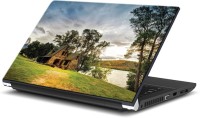 ezyPRNT Accross the River Landscape 2 Nature (15 to 15.6 inch) Vinyl Laptop Decal 15   Laptop Accessories  (ezyPRNT)