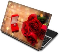 Shopmania Love Roses Vinyl Laptop Decal 15.6   Laptop Accessories  (Shopmania)