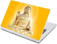 ezyPRNT Lord Budha Statue (13 to 13.9 inch) Vinyl Laptop Decal 13   Laptop Accessories  (ezyPRNT)