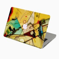 Theskinmantra Anglic Abstract Macbook 3m Bubble Free Vinyl Laptop Decal 13.3   Laptop Accessories  (Theskinmantra)