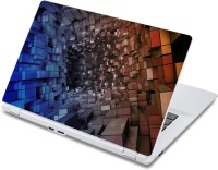 ezyPRNT 3D Cubes Digital Pattern (13 to 13.9 inch) Vinyl Laptop Decal 13   Laptop Accessories  (ezyPRNT)