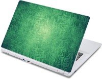 ezyPRNT 2 Merged Circles Green Pattern (13 to 13.9 inch) Vinyl Laptop Decal 13   Laptop Accessories  (ezyPRNT)