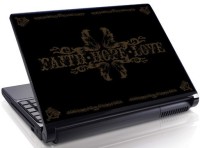 Theskinmantra Faith Hope Love Vinyl Laptop Decal 15.6   Laptop Accessories  (Theskinmantra)