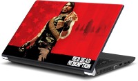 Rangeele Inkers Red Dead Redemption Wanted Vinyl Laptop Decal 15.6   Laptop Accessories  (Rangeele Inkers)