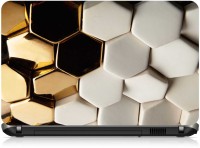 Box 18 Hexagon Mixed Blocks929 Vinyl Laptop Decal 15.6   Laptop Accessories  (Box 18)