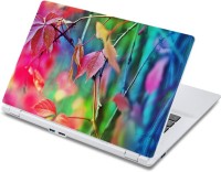 ezyPRNT Amazing Red Leaves Nature (13 to 13.9 inch) Vinyl Laptop Decal 13   Laptop Accessories  (ezyPRNT)