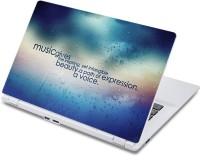 ezyPRNT Music Lovers and Musical Quotes G (13 to 13.9 inch) Vinyl Laptop Decal 13   Laptop Accessories  (ezyPRNT)