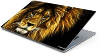 Lovely Collection Fire Lion Vinyl Laptop Decal 15.6   Laptop Accessories  (Lovely Collection)