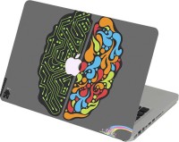 Swagsutra Swagsutra Brain World Laptop Skin/Decal For MacBook Air 13 Vinyl Laptop Decal 13   Laptop Accessories  (Swagsutra)