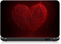 VI Collections HEART PRINT pvc Laptop Decal 15.6   Laptop Accessories  (VI Collections)