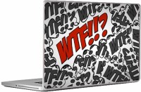 Swagsutra WTF! Laptop Skin/Decal For 15.6 Inch Laptop Vinyl Laptop Decal 15   Laptop Accessories  (Swagsutra)