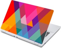 ezyPRNT Colorful Triangles Pattern (13 to 13.9 inch) Vinyl Laptop Decal 13   Laptop Accessories  (ezyPRNT)