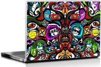 Seven Rays Mcemoji Red Vinyl Laptop Decal 15.6   Laptop Accessories  (Seven Rays)
