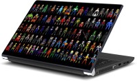 Rangeele Inkers Superhero Minimals Vinyl Laptop Decal 15.6   Laptop Accessories  (Rangeele Inkers)